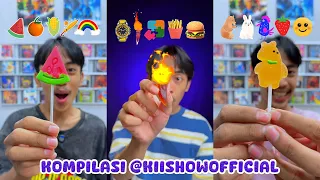 KOMPILASI KIISHOW OFFICIAL | MAKAN LOLIPOP SESUAI EMOJI | MAKAN SESUAI EMOJI | EATING SHOW