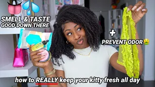 Tips to stay FRESH & DESIRABLE "Down There" 😽👅💦| Feminine Hygiene Routine