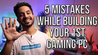 5 common mistakes people do while building their 1st Gaming PC