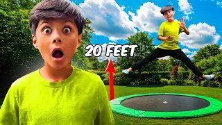 We Tried 5 Levels Of Trampolines!