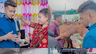 আলহামদুলিল্লাহ প্রথম কোরবানি নিজের ইনকামের টাকায় দিয়ে🥰