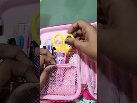 WHAT'S IN Starlett New Unicorn PENCIL/PEN CASE (Cute Stationery) #shorts #youtubeshorts