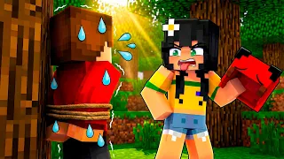 AURORA TRIES TO SEE KNOXY’S REAL FACE!