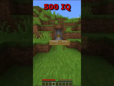 Minecraft How To Escape Traps at Every IQ (World's Smallest Violin)