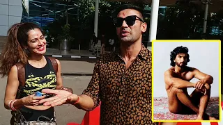 Payal Rohatgi And Sangram Singh Reaction On Ranveer Singh N@ked Photoshoot