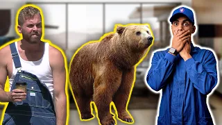 Putting a Real Grizzly Bear in My House & Hiring an Exterminator to Catch it