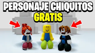 GRATIS! COMO HACER PERSONAJES CHIQUITOS EN ROBLOX! (ANTES QUE LO ELIMINEN)