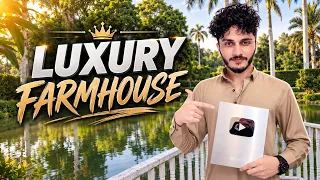 Luxury Farmhouse Visit Kiya😍 | Silver Play Button Ke Liye Apply Kr Dia❤️