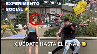 Experimento social😉¡Quédate hasta el final! Lo recompensamos 💵 #experimento #defender #parejas 