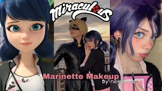 Marinette makeup tutorial - Maquillaje Miraculous Ladybug | Nekoiats