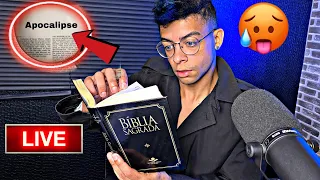 Lendo a BIBLÍA ate o FINAL de todos CAPITULOS  (Ao Vivo)