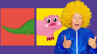 Anuta canta una canción de colas de animales | Canciones infantiles para niños