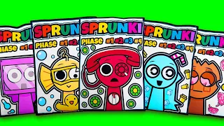 🌈 SPRUNKI Blind Bag Lily Aqua Tele Dorn Bailey | ASMR Phase 1vs2vs3vs4 squishy