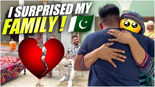 I Surprised My Family ! 🇵🇰 - Pakistan Vlog