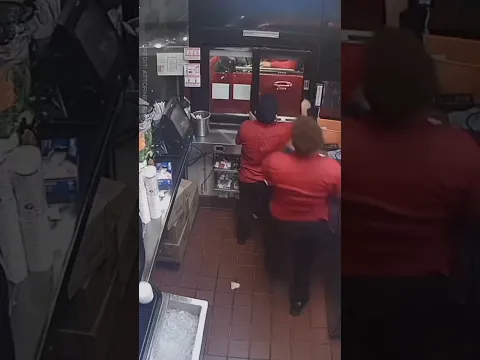 WATCH: Dispute over curly fries sends bullets flying at Texas restaurants drive-thru #shorts