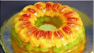 con tan solo estos ingredientes haz GELATINA TRANSPARENTE  DE FRUTAS  MÁS RICA IMPOSIBLE
