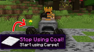 Stop Using Coal For Fuel in Minecraft 1.19 Infinite Fuel 2022