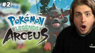 Purplecliffe plays Pokemon Legends Arceus Day 2