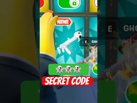 HOW TO GET GHOST SMG SECRET CODE in FORTNITE 1v1 with every gun