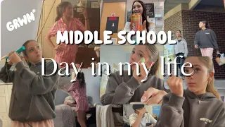 MIDDLE SCHOOL DAY IN MY LIFE | grwm | emma & georgia