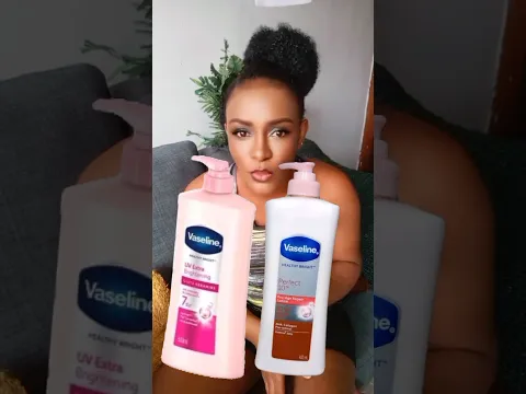 voici la différence entre les 2 vaselines moyen format #congo  #skincare  #short
