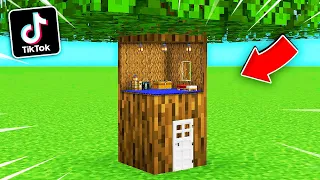 🔥โคตรเจ๋ง!!【"สิ่งที่คุณอาจจะยังไม่รู้ว่าทำได้ในมายคราฟ!! #71"】| (Minecraft Building)