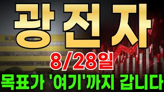 [광전자 주가전망], [주식] 광전자 8/28일 목표가 '여기'까지 갑니다 반드시 주목하세요! (목표가) (주식) (주식전망) (주가전망) (전망) (목표가) (손절가)