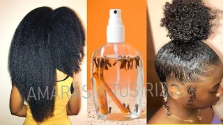 NO LO USES MUCHO EN TU CABELLO VA A CRECER MUY RÁPIDO Y LARGO con estas  a estas 3 recetas!