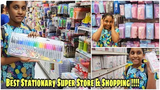 Most Amazing Stationary Shopping Vlog | Epic Indian Stationary Store Tour &  Shopping in Bahrain