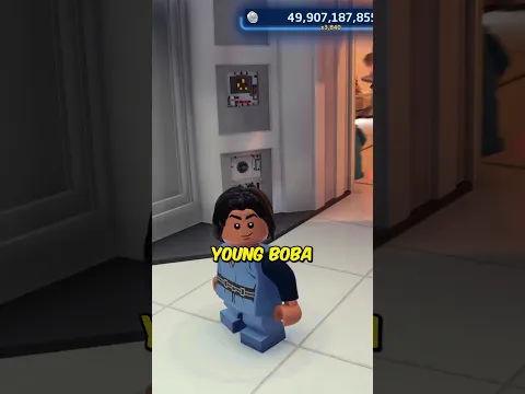 What happens when Jango Fett meets Boba Fett when he is older in LEGO Star Wars?