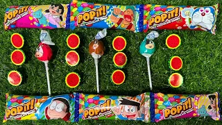 Satisfying video Asmr lollipops and chocolate Yummy