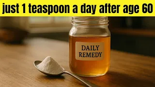 Baking Soda & Honey: 1 Teaspoon a Day May Transform Your Health After 60