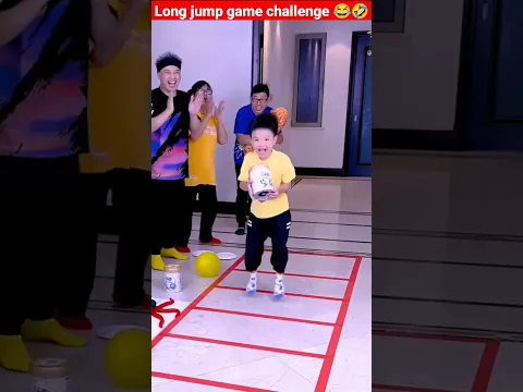 long Jump game Challenge 😂🤣 | play game and win gift #shorts