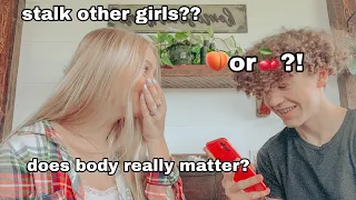asking my boyfriend questions you’re afraid to ask your boyfriend