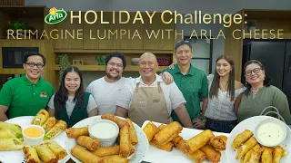ARLA Holiday Challenge | Reimagine Lumpia with Arla Cheese
