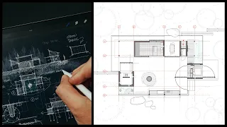 Sketch to Finished Floor Plan : My Process, Graphics and Settings