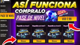 QUE ES EL PASE de NIVEL FREE FIRE Y CÓMO FUNCIONA 2023