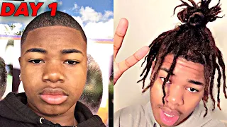 My Crazy HAIR GROWTH Journey ( low cut to dreads )