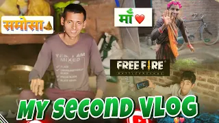 My Second Vlog 🥰 || Fools FF 3 || Samosa Banaya #food #vlog #villagelife
