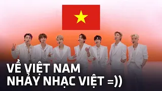 Nhờ V-ARMY, BTS bất ngờ tới Việt Nam 'Cãi Lộn' với chị Ca Nô, nhảy bất chấp bài Sài Gòn đẹp lắm
