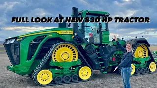 JOHN DEERE 9RX 830 & C850T AIRCART