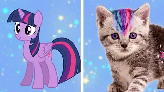 Twilight Sparkle as a Cat: MLP Visual Character Design Evolution & Art Retrospective