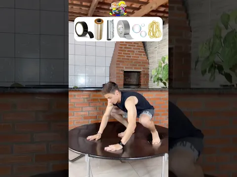 Qual objeto fez o melhor trampolim?!😱 #shorts #challenge