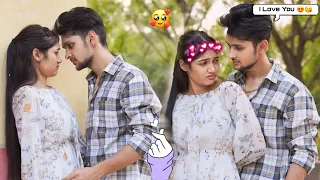Drinking Prank On Ruhi 🤭 || Gone Romantic 😘😰 || Harshit PrankTv