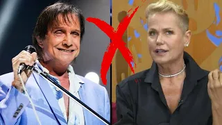 Porque Roberto Carlos tomou banho após ser abraçado por Xuxa?