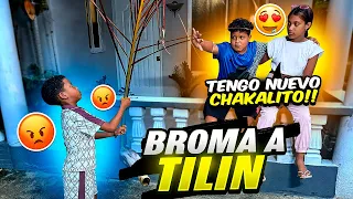 TENGO UN NUEVO CHAKALITO !! Broma a Tilín 😱 Llora