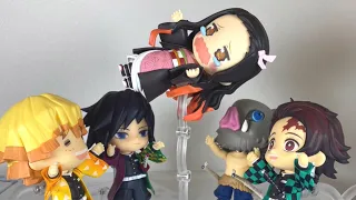 禰豆子を投げ飛ばす炭治郎？鬼滅の刃 ねんどろいど 【コマ撮り】#272