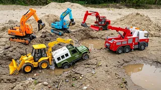 DIY Mini Tractor Builds Underground Tunnel & Brick Bridge | Construction Science Project