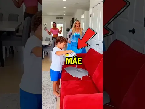 Você ESTRAGOU o Sofá Favorito da Sua Mãe com TINTA! E Agora? Vai Fugir?