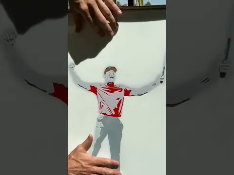 Amazing Art Technique You Have to Try! 🎨🔥 #Creative #ArtOfTheDay #ArtWork